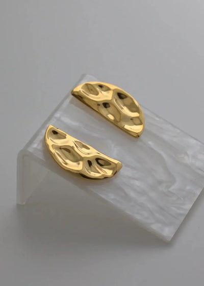 Siena | Elegante Gold-Ohrringe