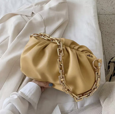 Tamara - Clutch mit Ketten-Details