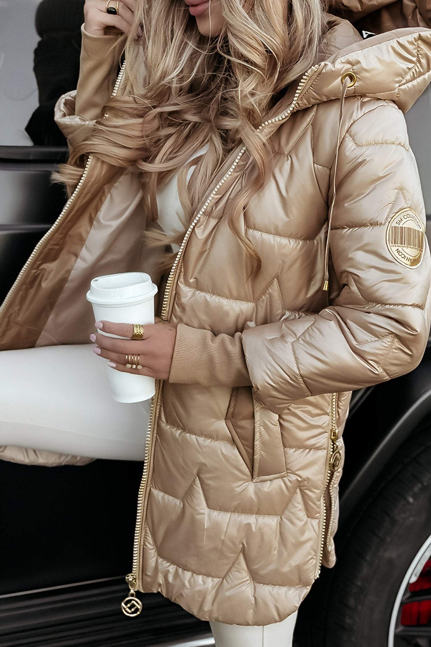 Emma | Pufferjacke mit Kapuze