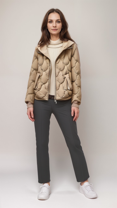 Duna | Pufferjacke mit Kapuze
