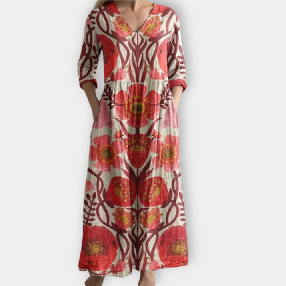 Wiese - Schickes Bohemian Sommerkleid