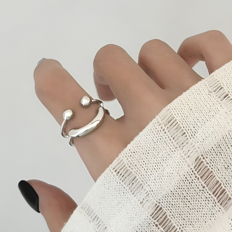 PositiviRing™ | Smiley Verstellbarer Ring