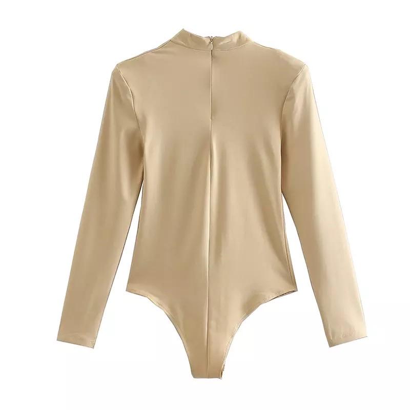 Bodysuit mit Knotenverzierung