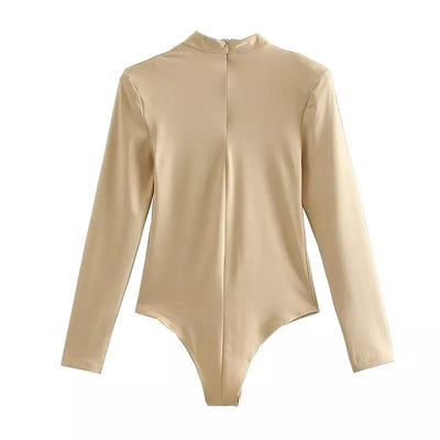 Bodysuit mit Knotenverzierung