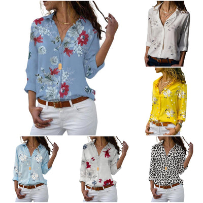 "Bloome" Elegante Chiffon-Bluse