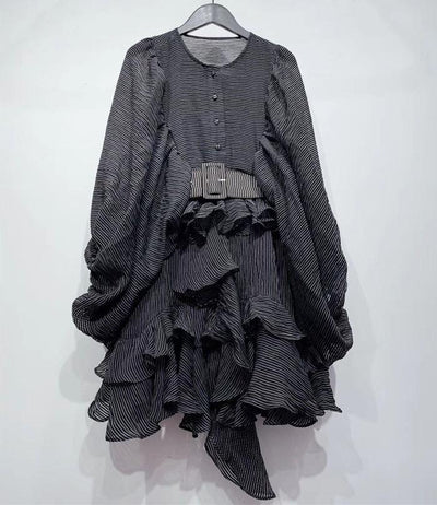 Vintage Rüschen-Kleid