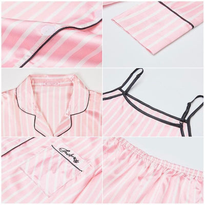 Hochwertiges 7-teiliges Pyjama-Set
