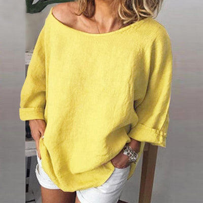 "Neri" Modische Longbluse