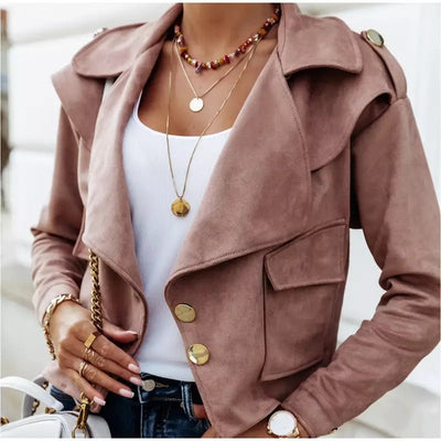 "Zoe" Lässige Kurzjacke