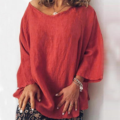 "Neri" Modische Longbluse