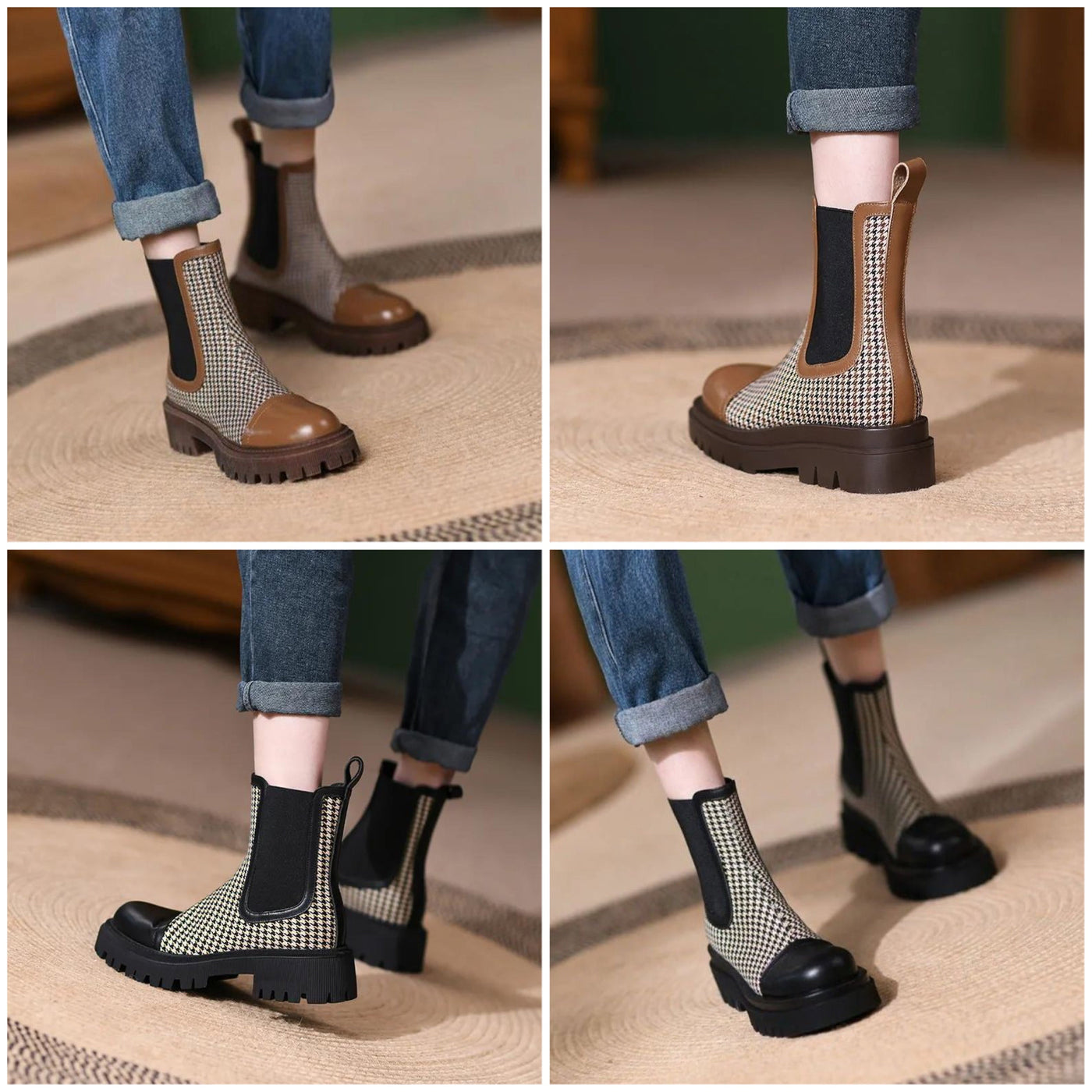 "Simona" Retro-Winterstiefel