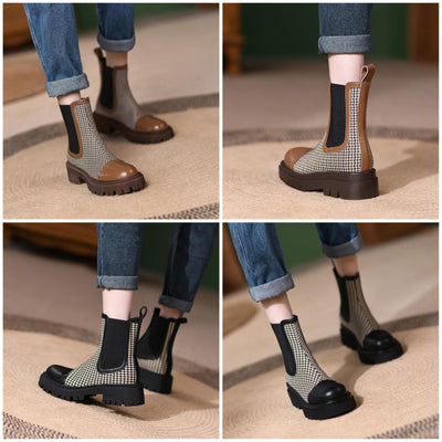 "Simona" Retro-Winterstiefel