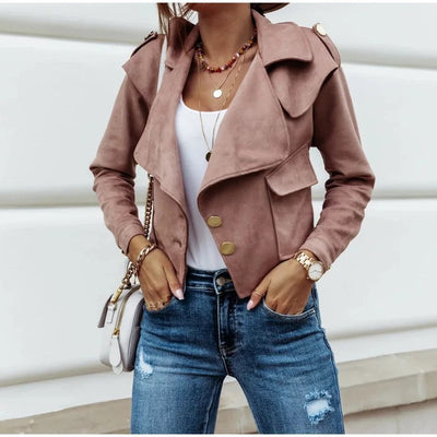 "Zoe" Lässige Kurzjacke