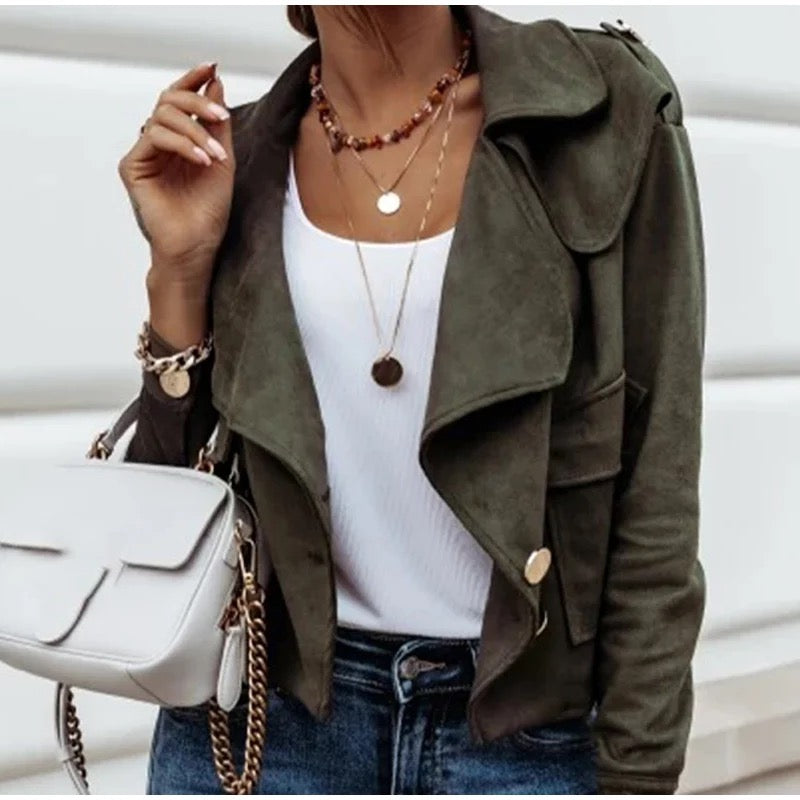 "Zoe" Lässige Kurzjacke