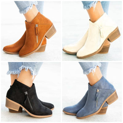 "Tamara" Lässige Cowboy-Stiefelette