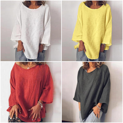 "Neri" Modische Longbluse