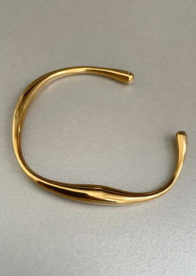 Lena | Golden Manschettenarmband