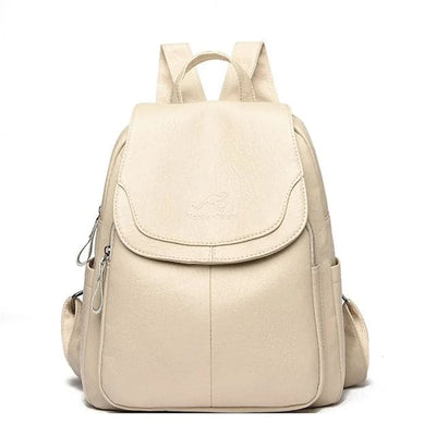 Maya| Anti-Diebstahl Rucksack aus Leder