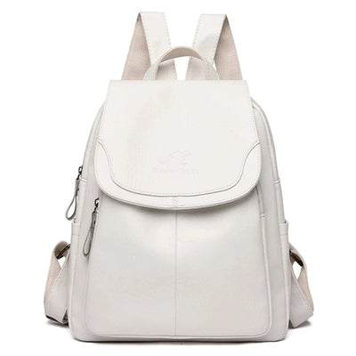 Maya| Anti-Diebstahl Rucksack aus Leder