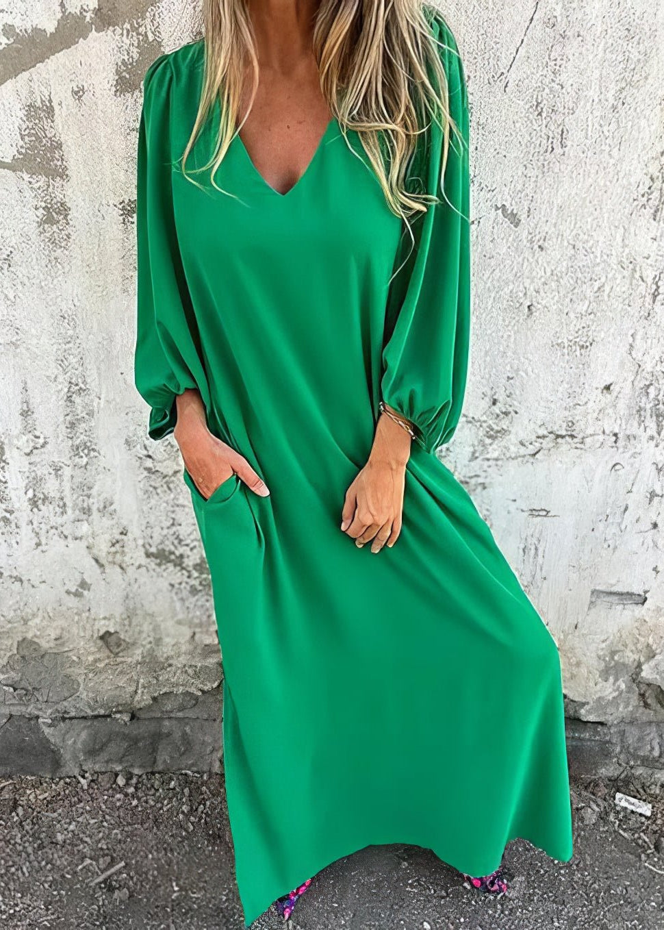 Joyce - Hübsches Boho-Kleid mit Taschen