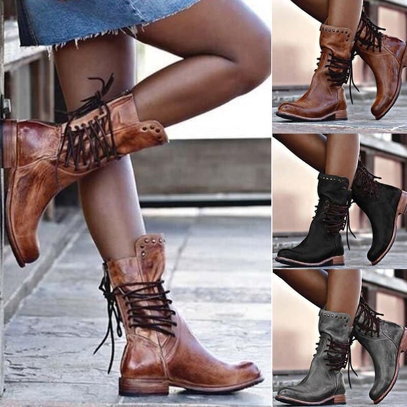 Daniela | Lederstiefel Damen