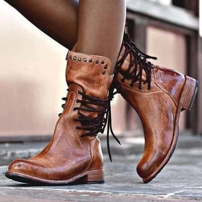 Daniela | Lederstiefel Damen
