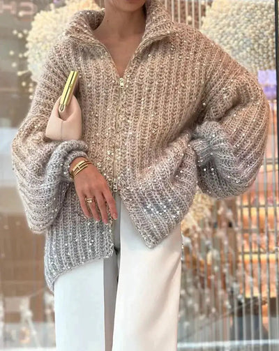 Shaquin |  übergroße Strickpullover