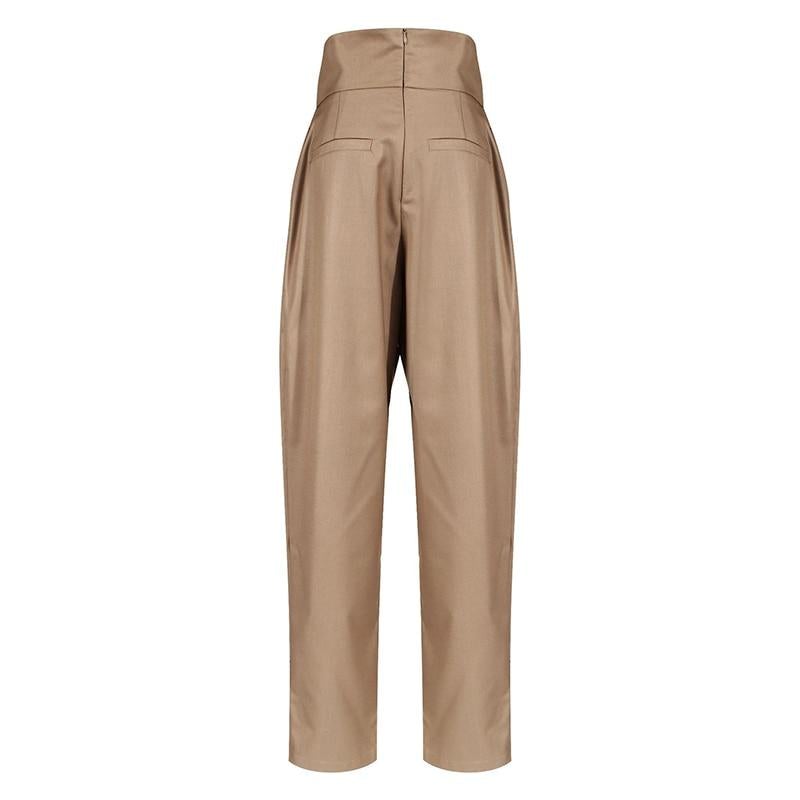 Lässige Hose mit hoher Taille