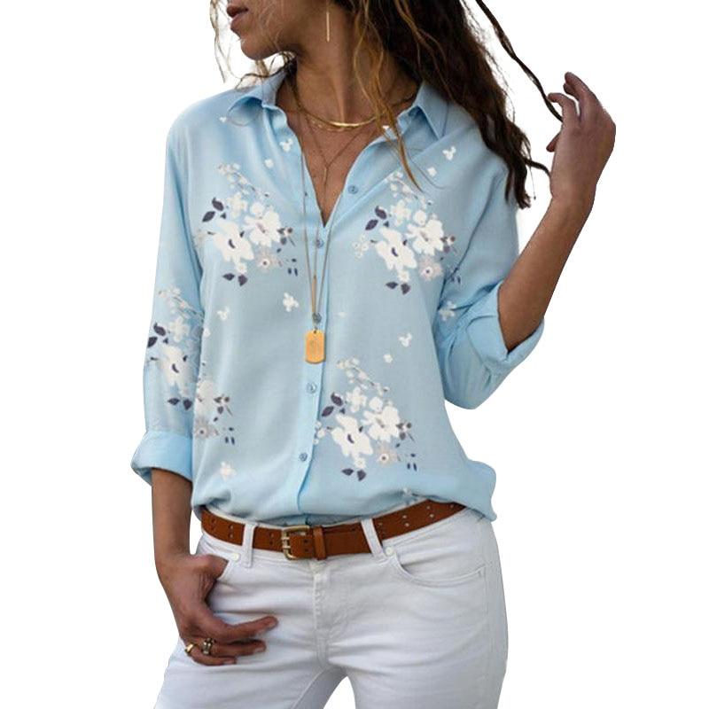 "Bloome" Elegante Chiffon-Bluse