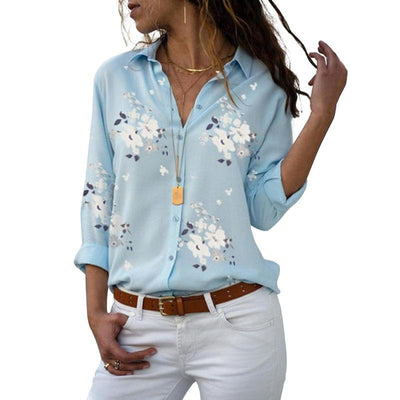 "Bloome" Elegante Chiffon-Bluse