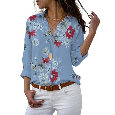 "Bloome" Elegante Chiffon-Bluse