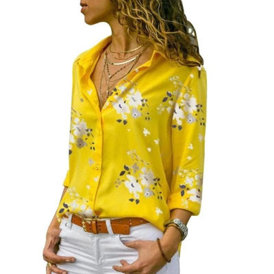 "Bloome" Elegante Chiffon-Bluse