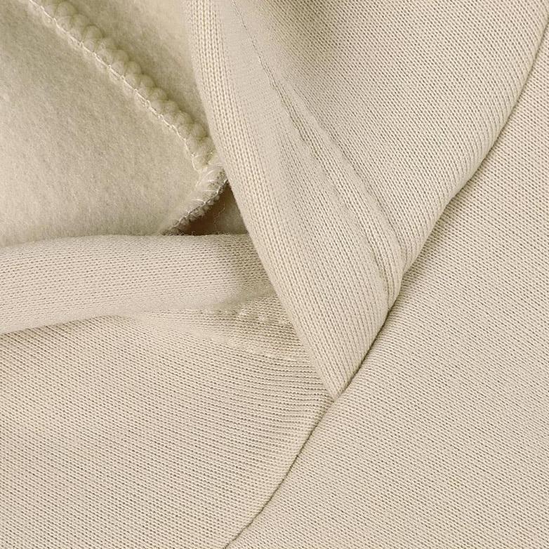 Langer Hoodie mit großen Taschen
