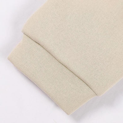Langer Hoodie mit großen Taschen