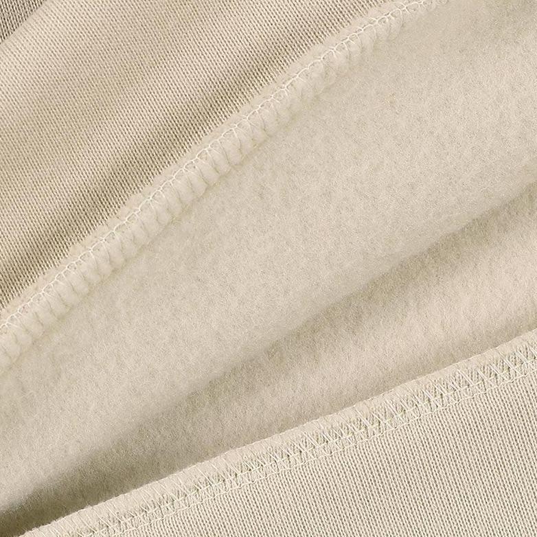 Langer Hoodie mit großen Taschen