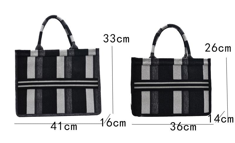 Alessia - Große Canvas-Tasche