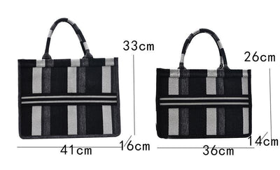 Alessia - Große Canvas-Tasche