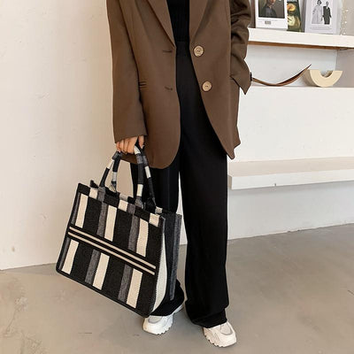 Alessia - Große Canvas-Tasche