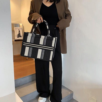 Alessia - Große Canvas-Tasche