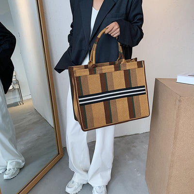 Alessia - Große Canvas-Tasche