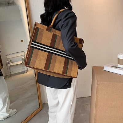 Alessia - Große Canvas-Tasche