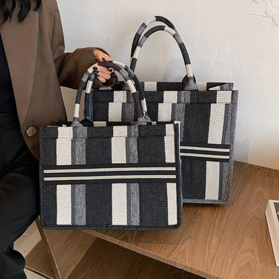 Alessia - Große Canvas-Tasche