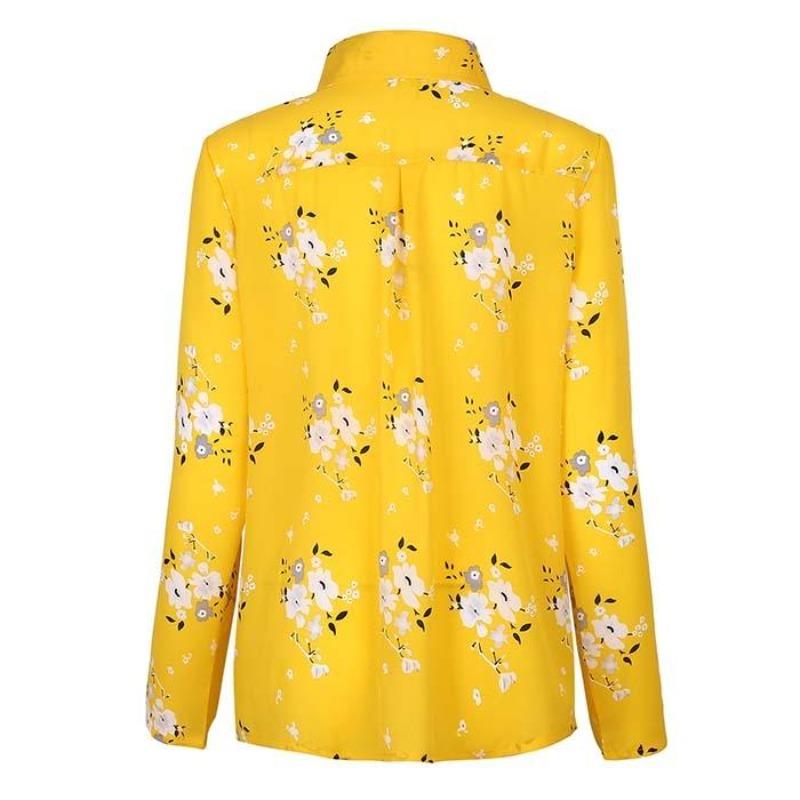 "Bloome" Elegante Chiffon-Bluse
