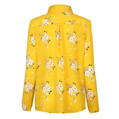 "Bloome" Elegante Chiffon-Bluse