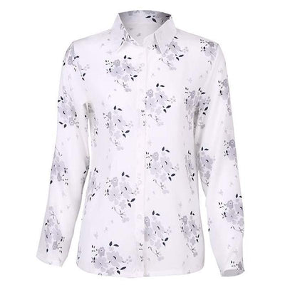 "Bloome" Elegante Chiffon-Bluse