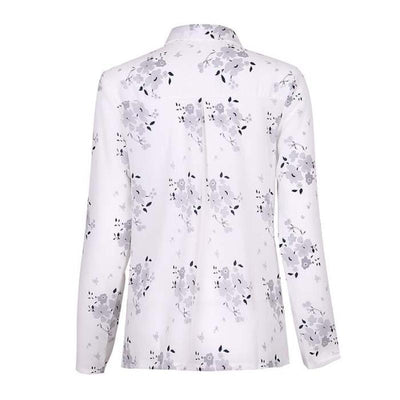 "Bloome" Elegante Chiffon-Bluse