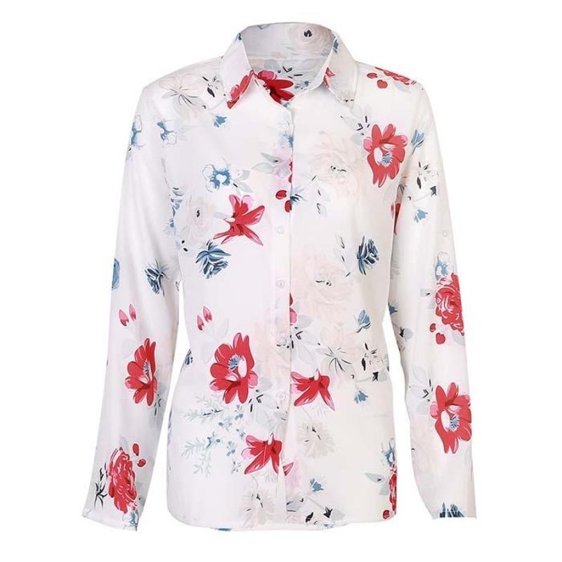 "Bloome" Elegante Chiffon-Bluse