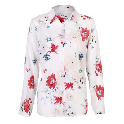 "Bloome" Elegante Chiffon-Bluse