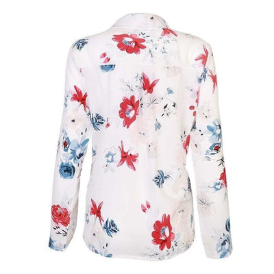 "Bloome" Elegante Chiffon-Bluse