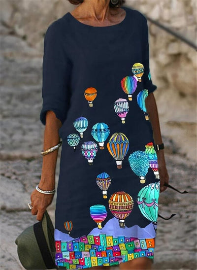 "Bella Lux" Boho-Kleid